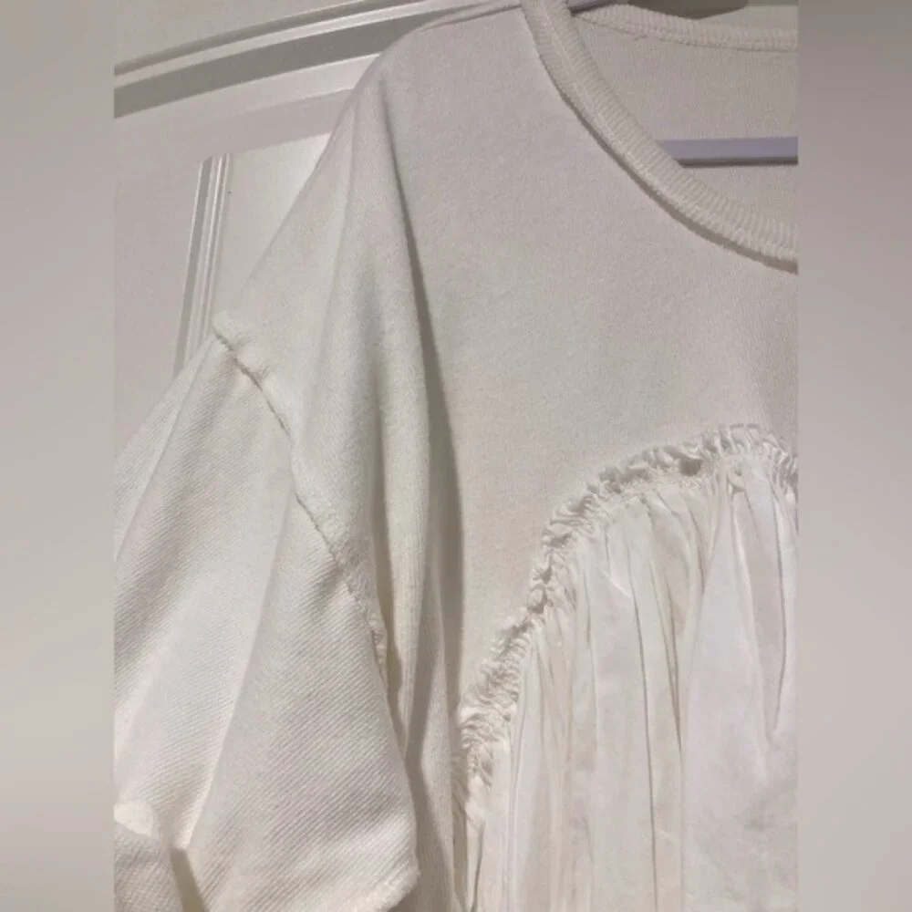 NWT Free People Catalina Boho Feminine Babydoll Oversized Western Mini Dress - Picture 5 of 10